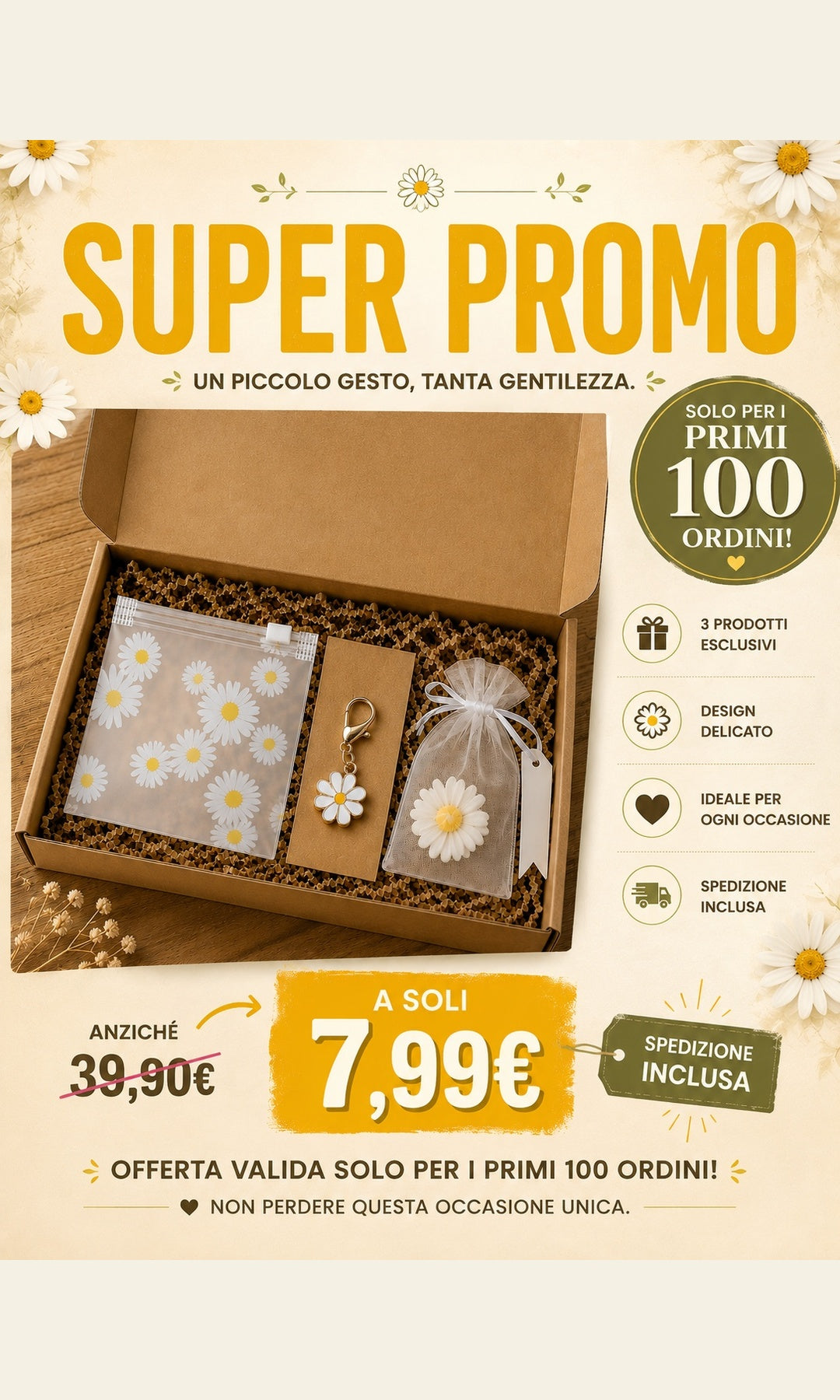 Daisy Mini Box™ | Edizione Speciale Limitata 🌼